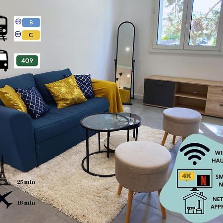 Bel Appartement Antony, 8Min Rer B A Pied, Proche Paris Et Orly Dış mekan fotoğraf